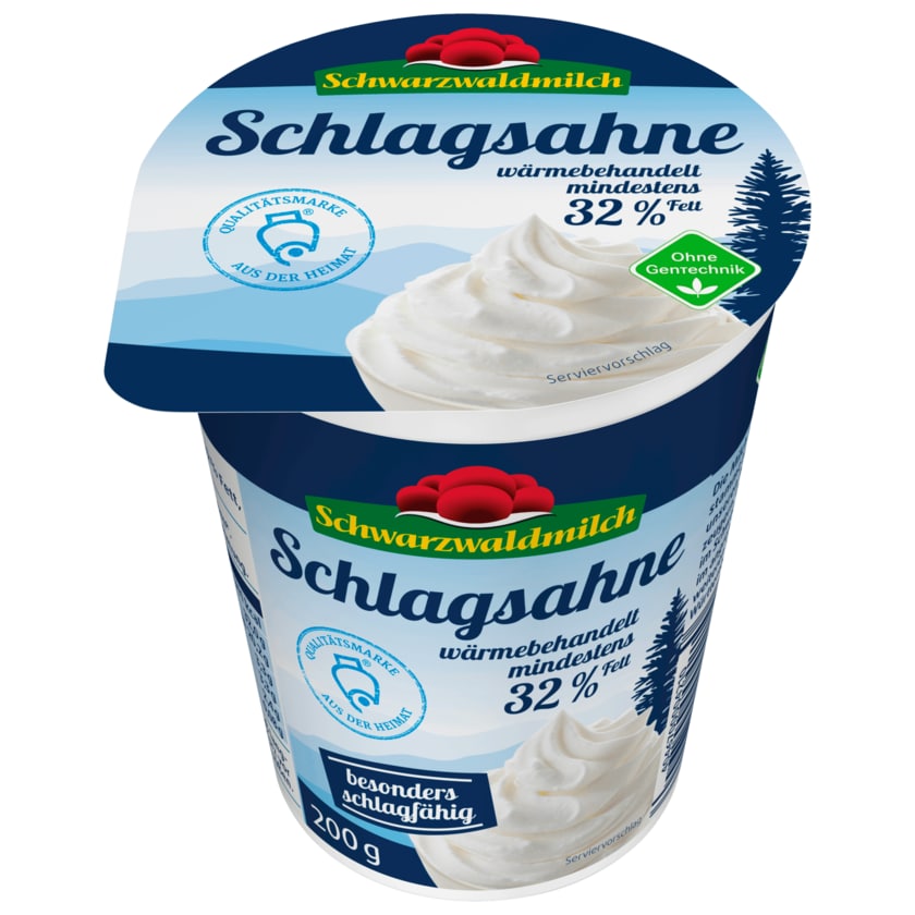 Schwarzwaldmilch Freiburg Schlagsahne 32% 200g